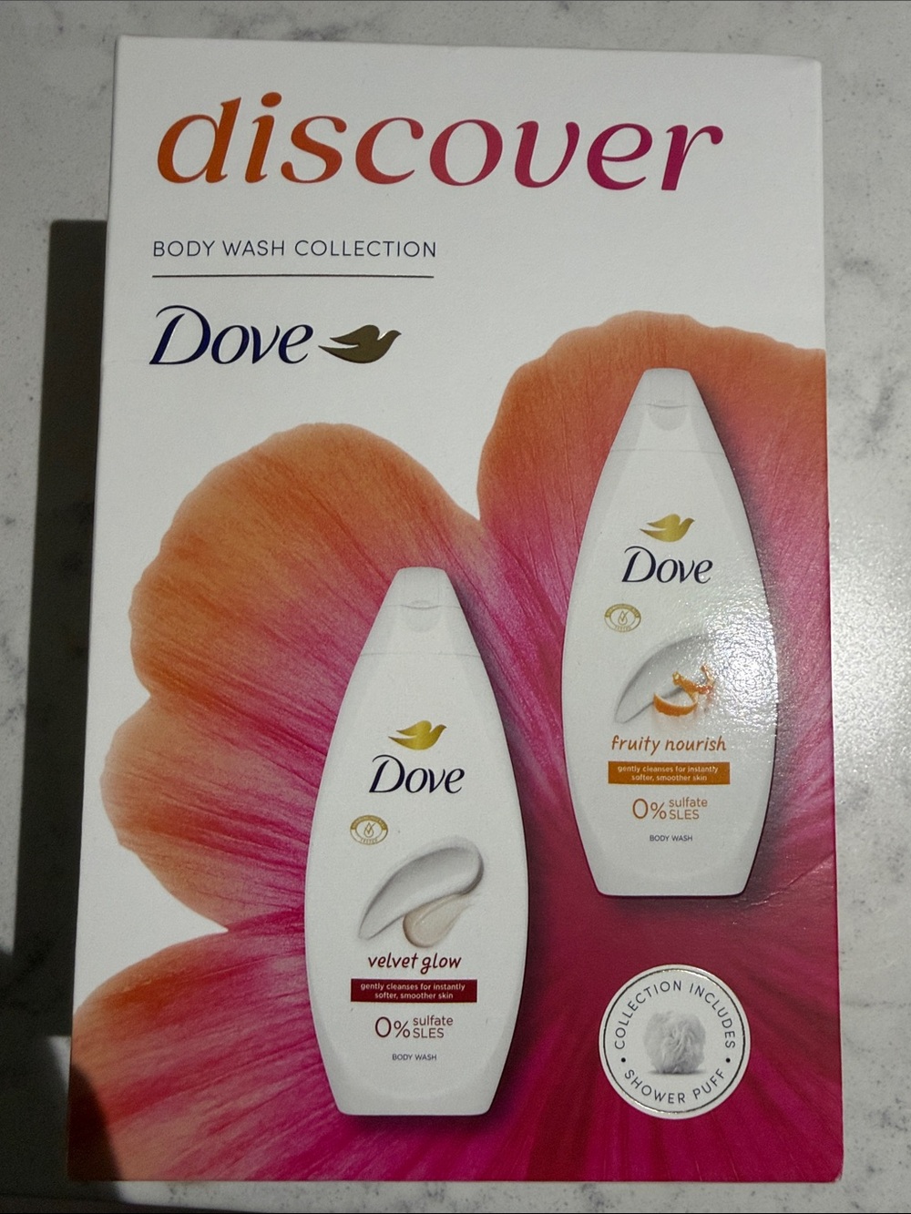 Discover Body Wash Collection - White (Velvet Glow & Fruity Nourish)